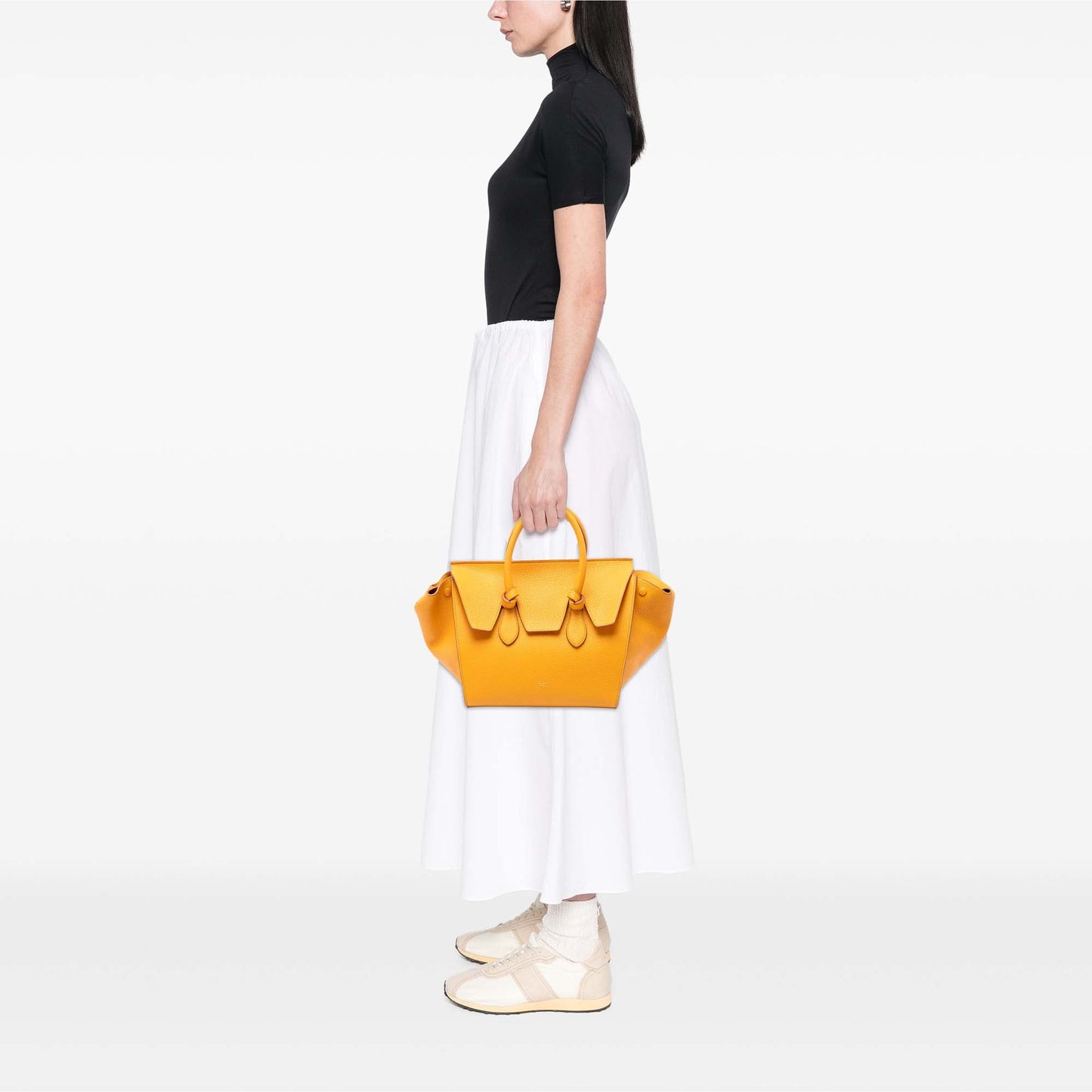 Celine Medium Grained Calfskin Tie Knot Tote