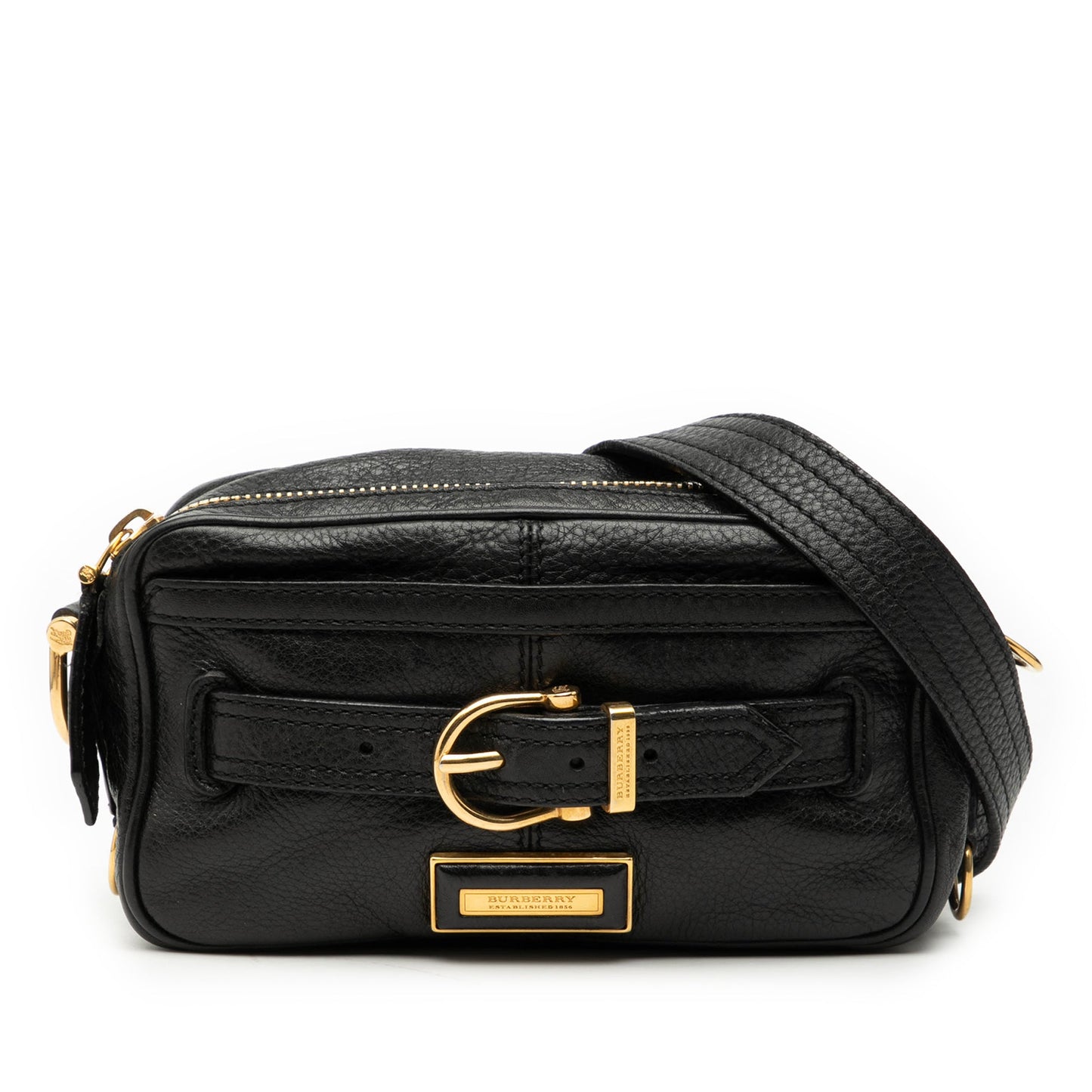 Burberry Leather Front Belt Crossbody
