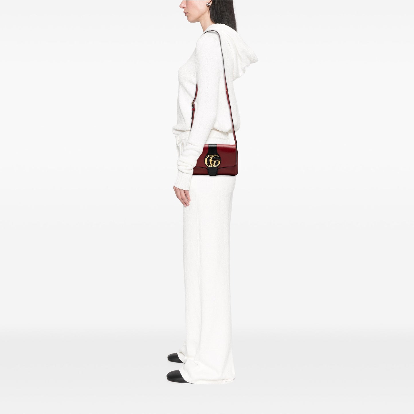 Gucci Small Bicolor Leather Arli Crossbody