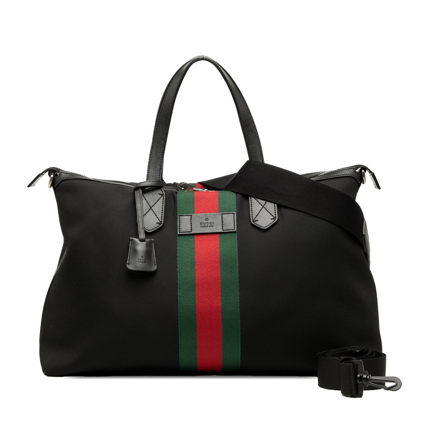 Gucci Techno Canvas Web Travel Bag