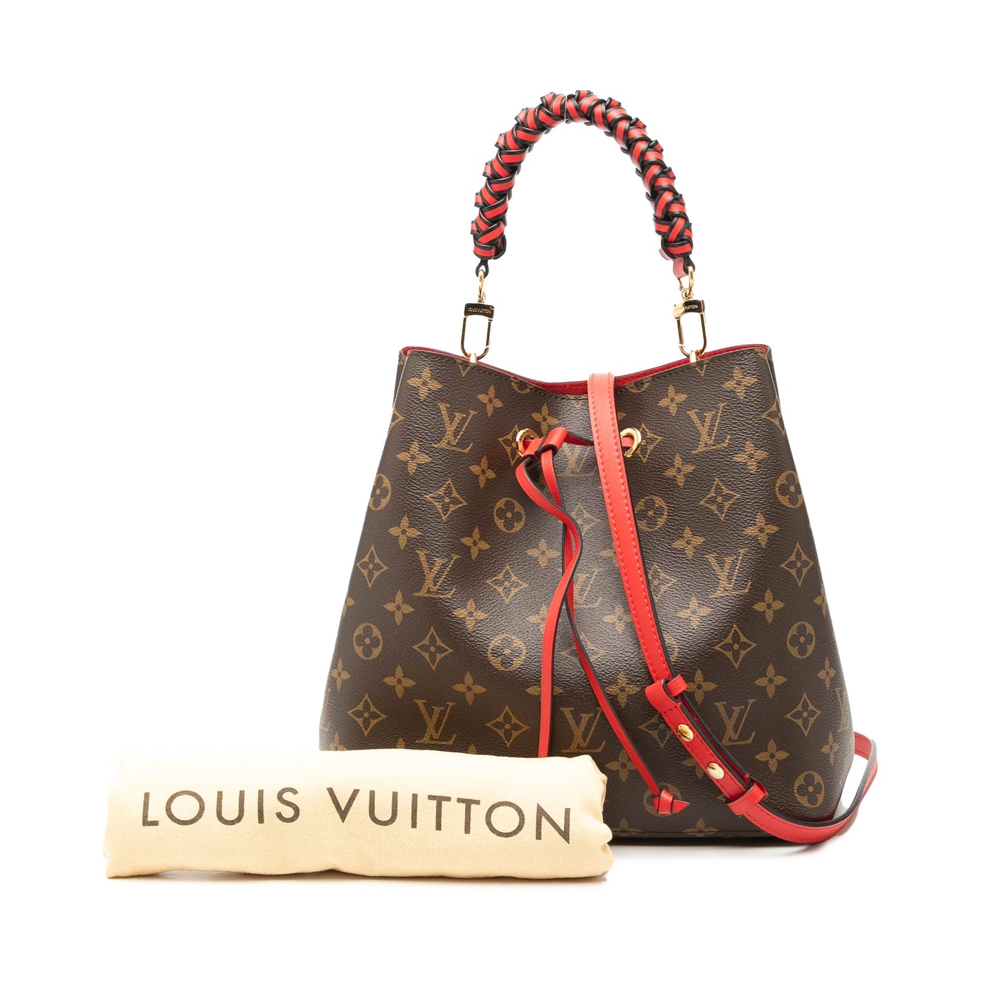 Louis Vuitton Monogram Braided Neonoe MM