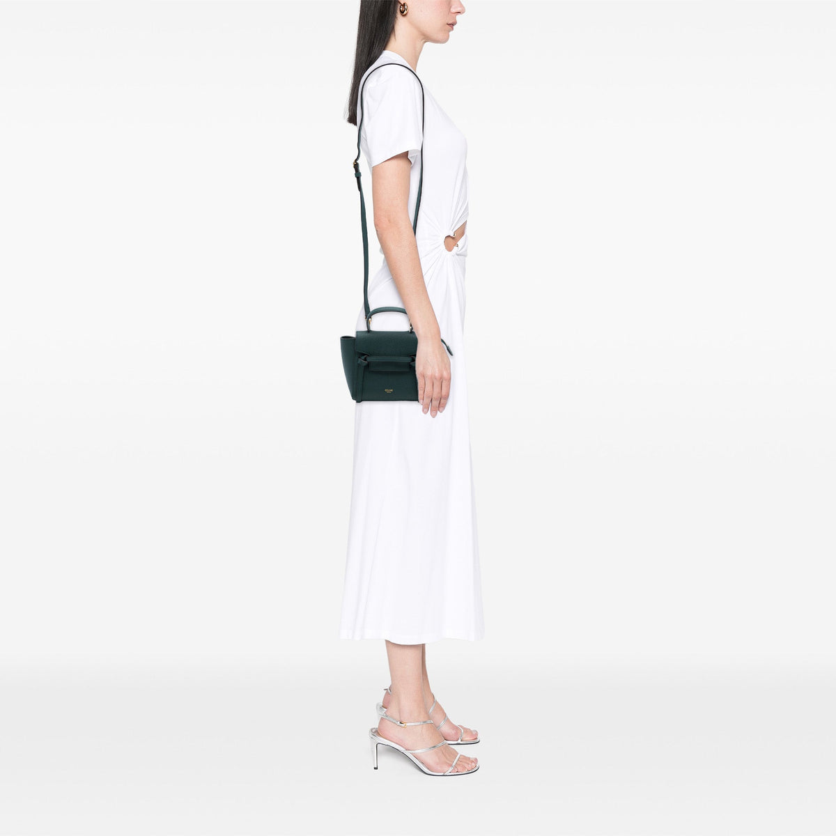 Celine Pico Grained Calfskin Belt Bag