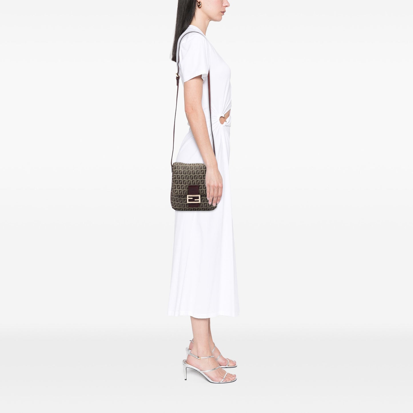 Fendi Zucchino Canvas Crossbody