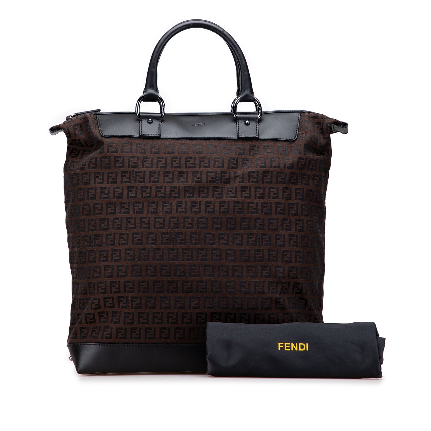 Fendi Zucchino Canvas Tote