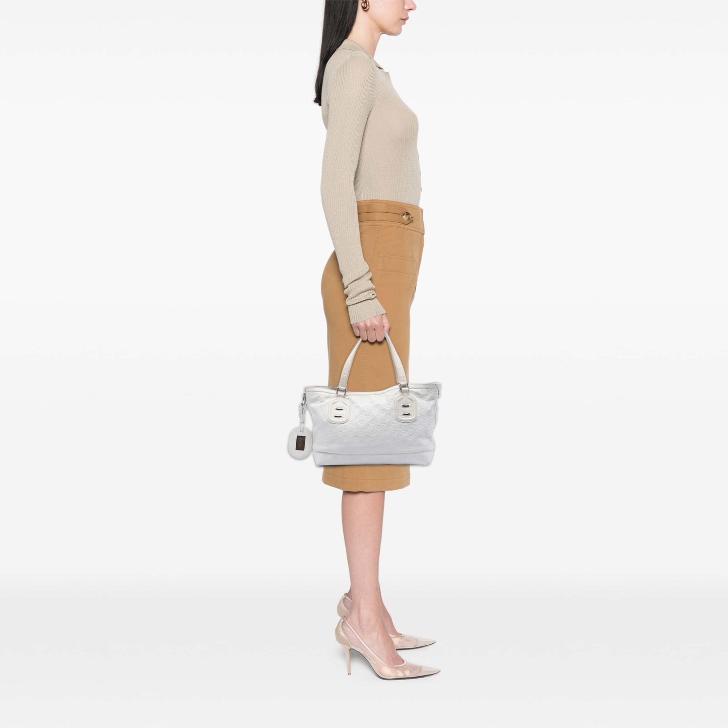 Gucci Guccissima Techno Tag Tote