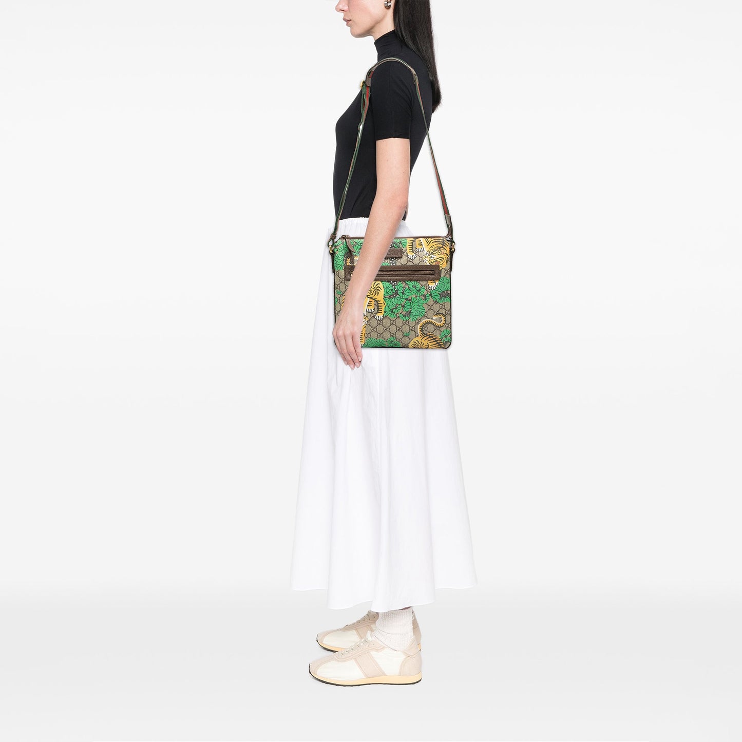 Gucci GG Supreme Web Bengal Crossbody