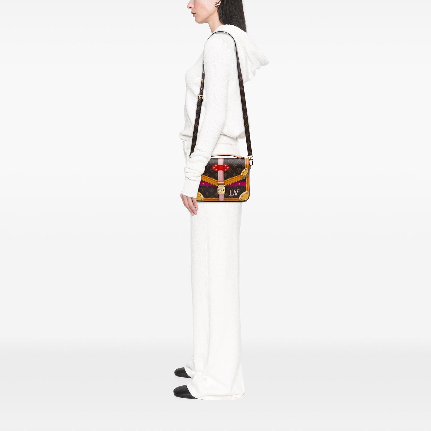 Louis Vuitton Monogram Summer Trunks Pochette Metis