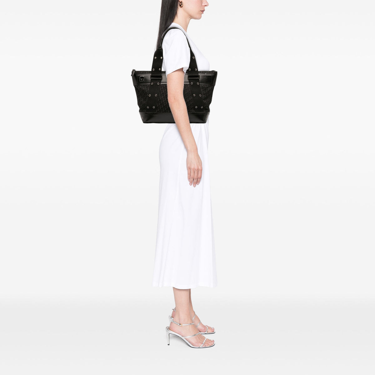 Dior Diorissimo Trotter Canvas Street Chic Columbus Tote