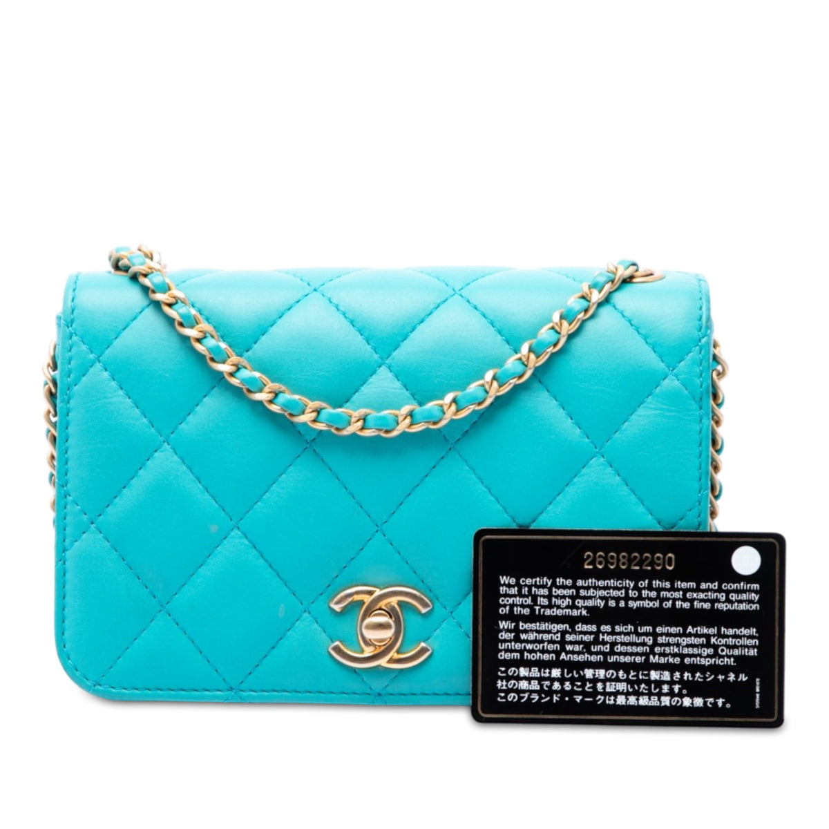 Chanel Small Quilted Calfskin Everyday Chic Flap