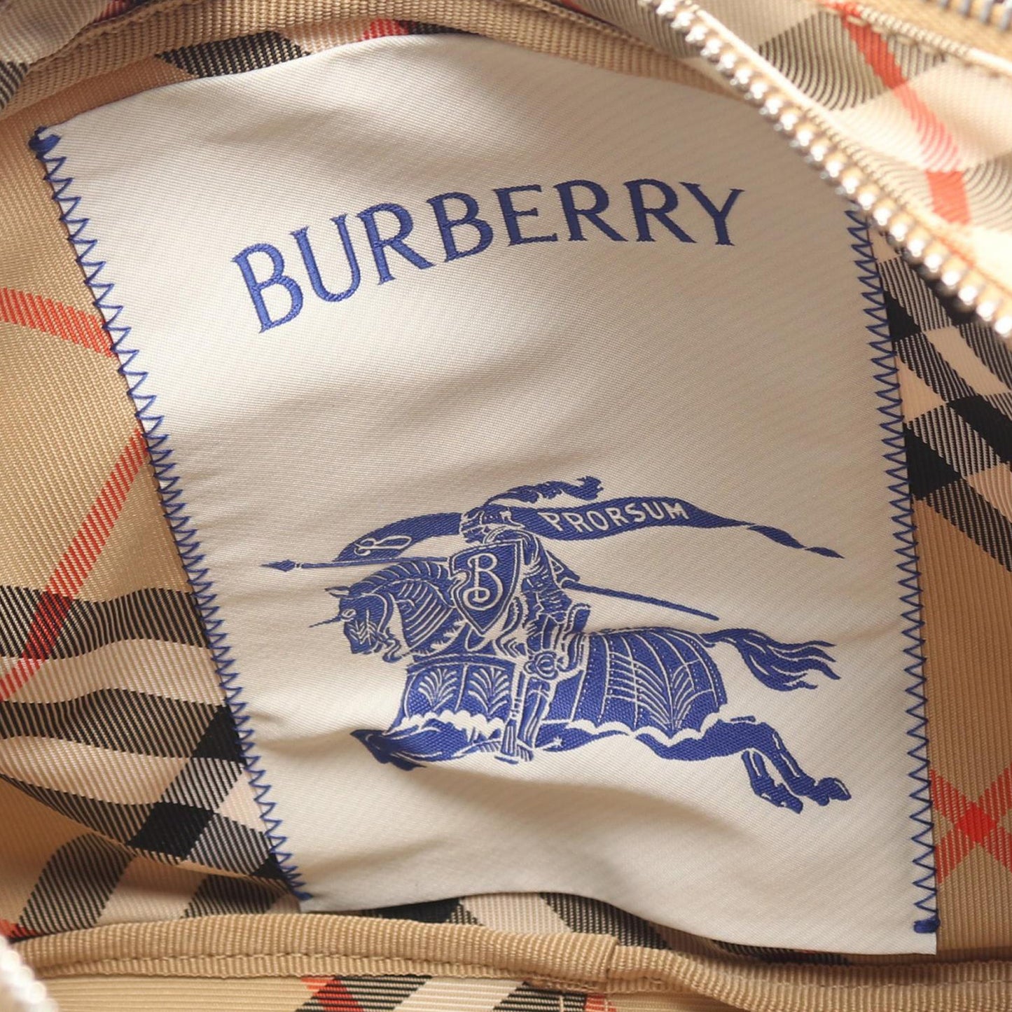 Burberry Supernova Check Canvas Crossbody