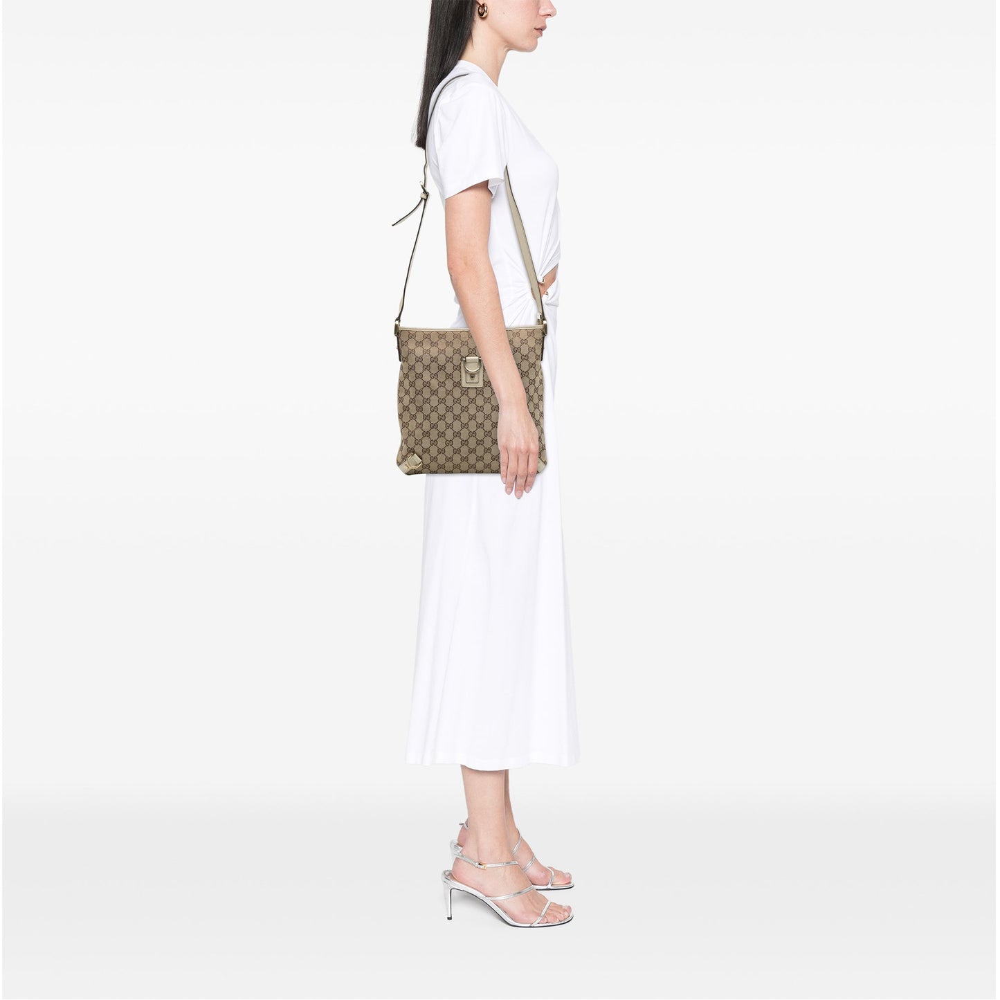 Gucci GG Canvas Abbey D Ring Crossbody