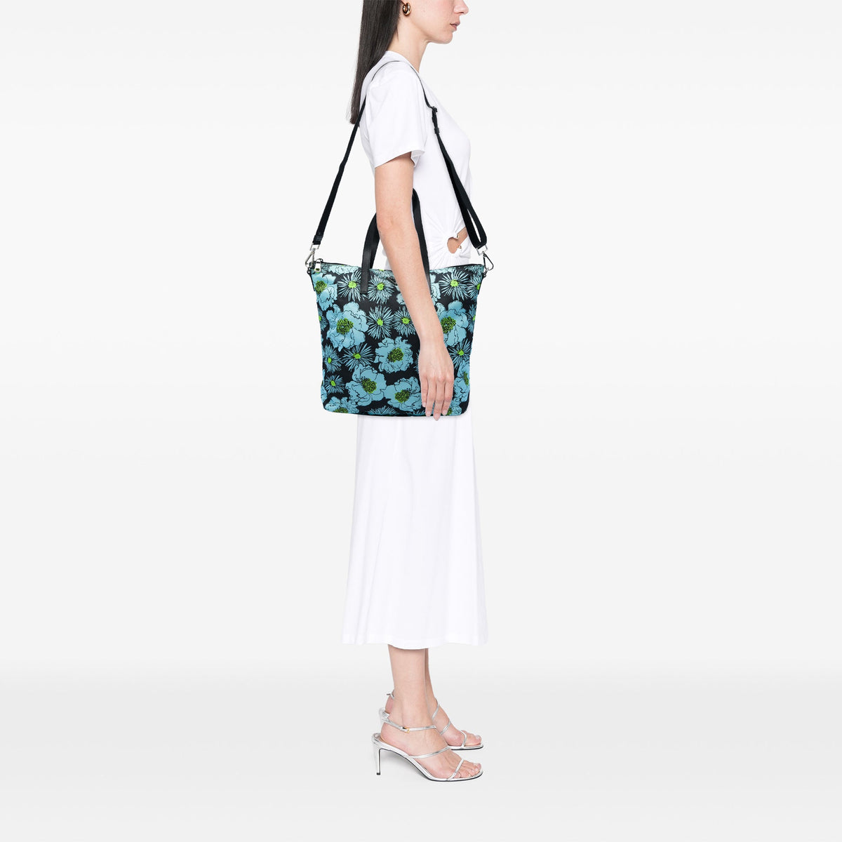 Prada Tessuto Stampato Tote