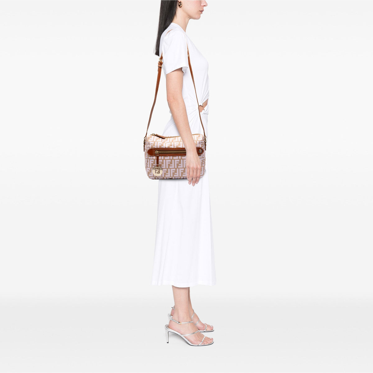 Fendi Zucca Canvas Crossbody