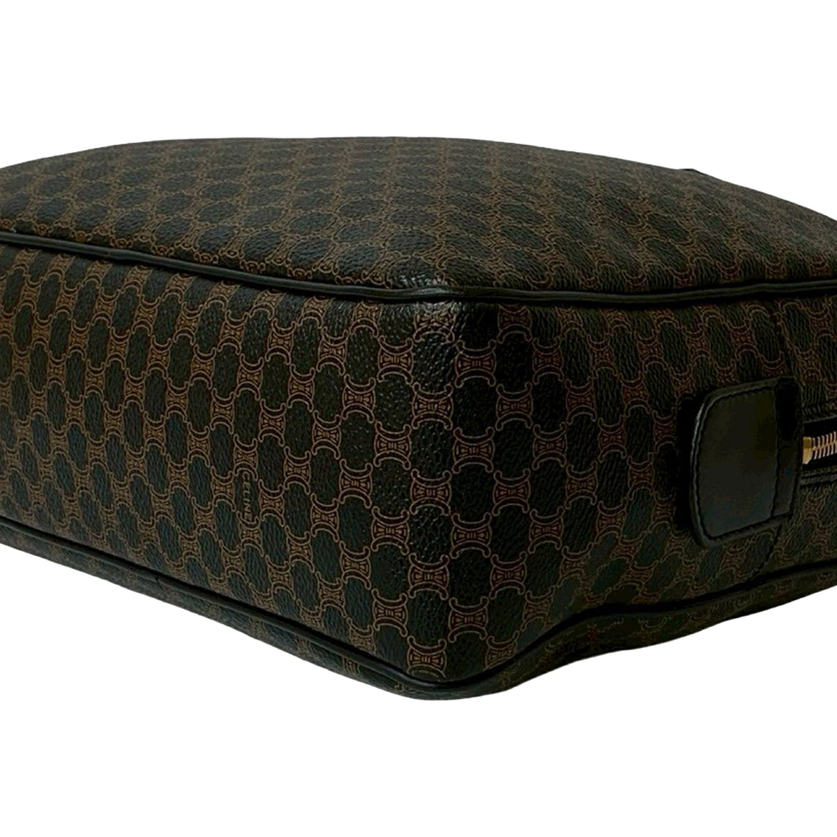 Celine Macadam Coated Canvas Blason Handbag