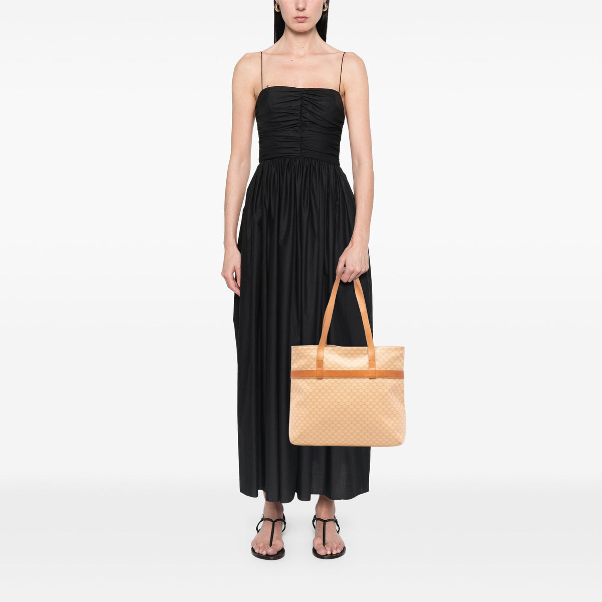 Celine Macadam Coated Canvas Tote