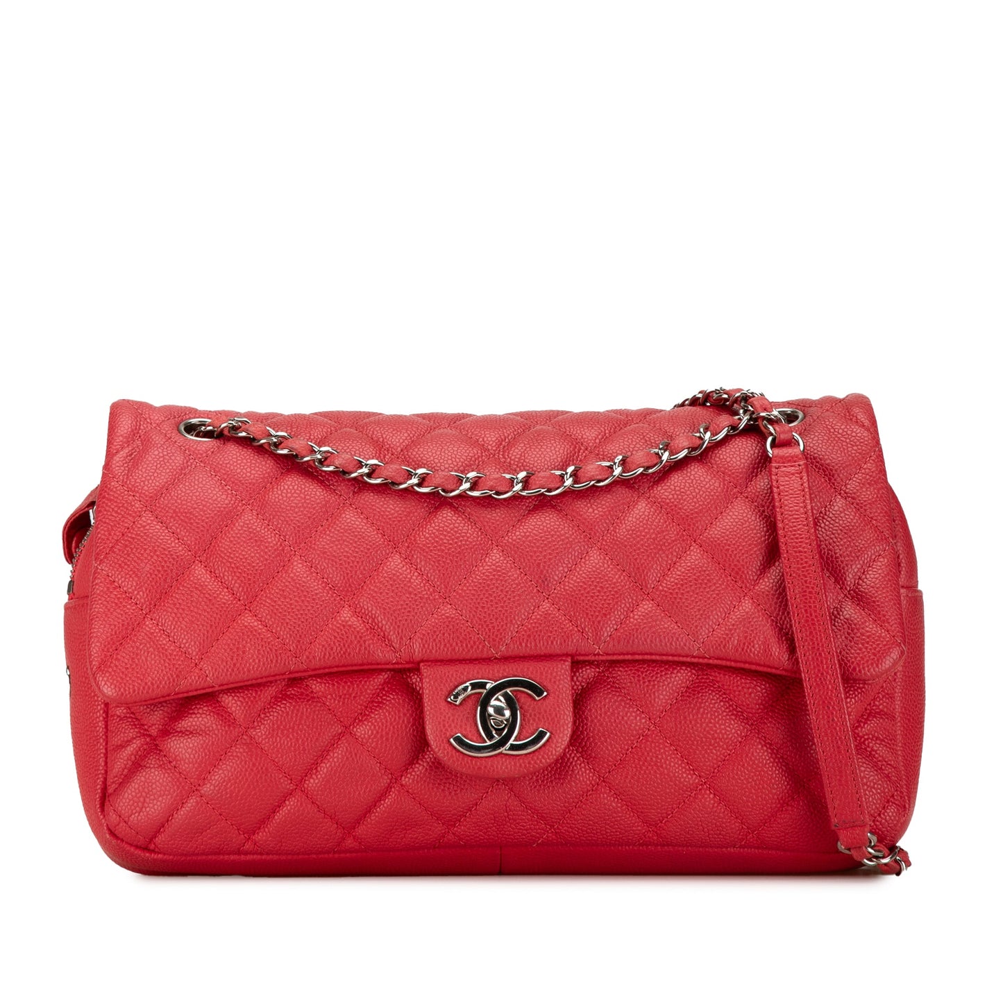 Chanel Jumbo Caviar Easy Flap Bag