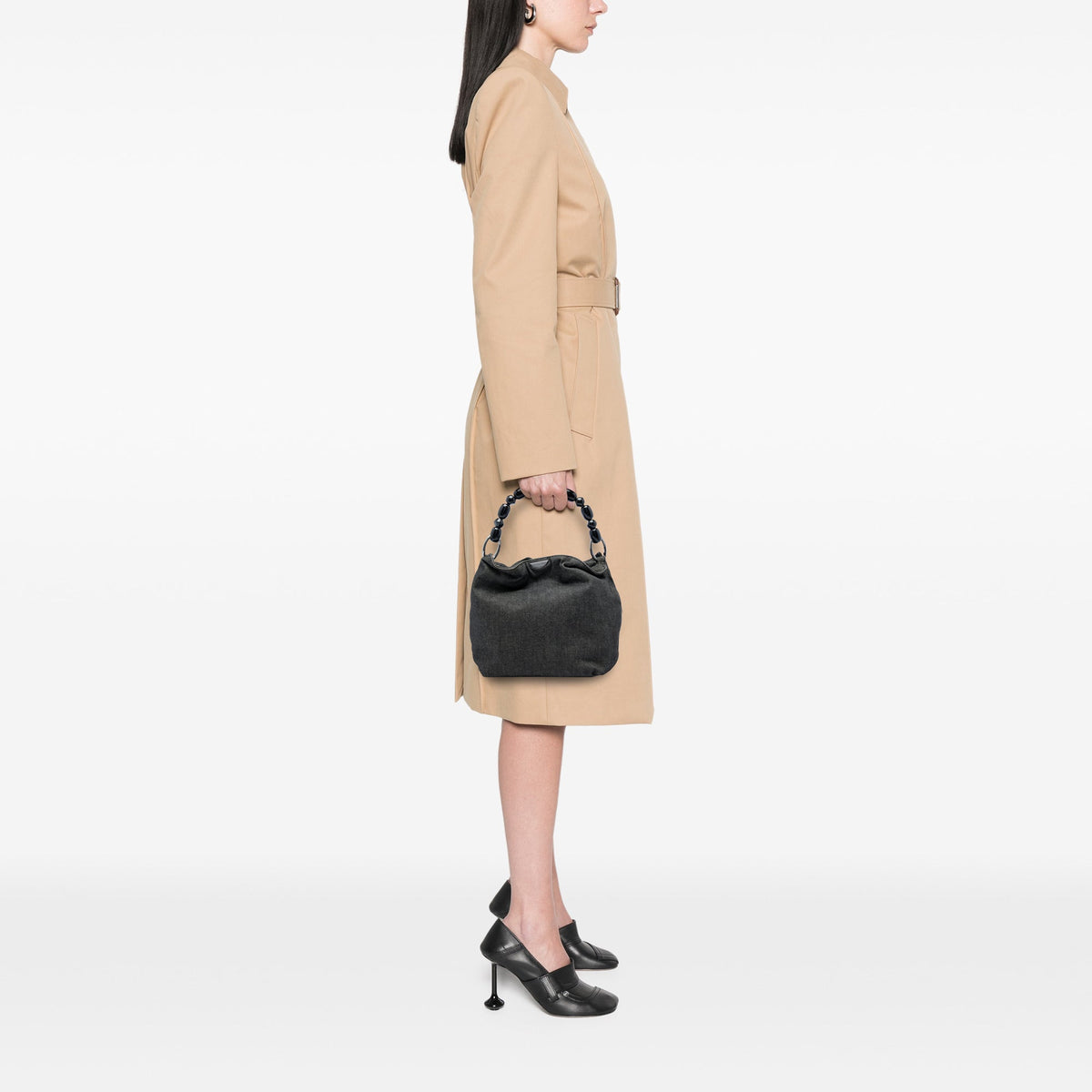 Dior Denim Malice Handbag — Black