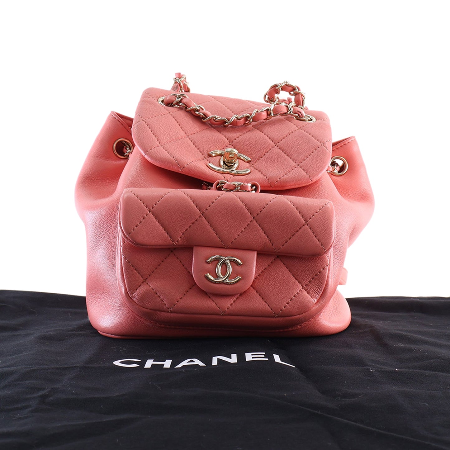 Chanel Small Lambskin Duma Backpack