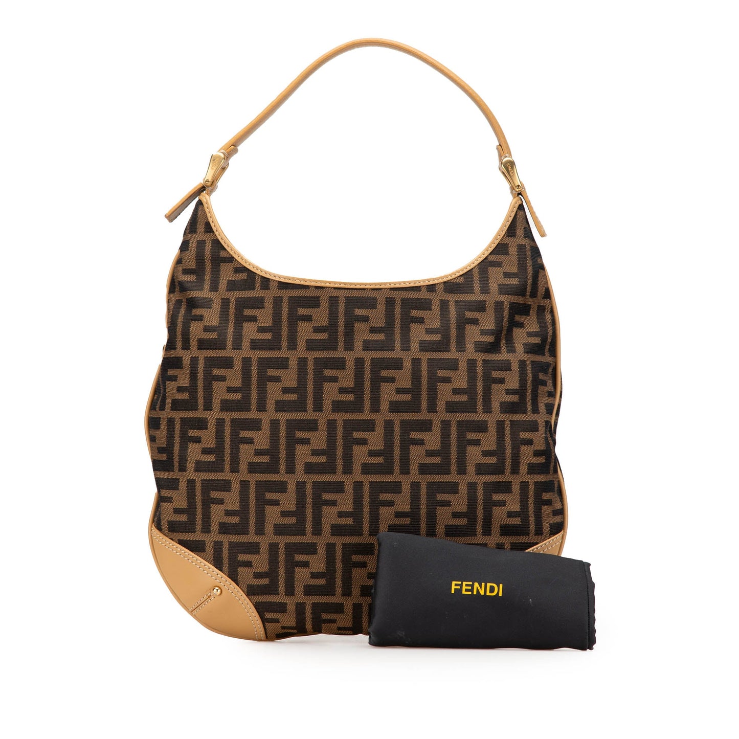 Fendi Zucca Canvas Hobo