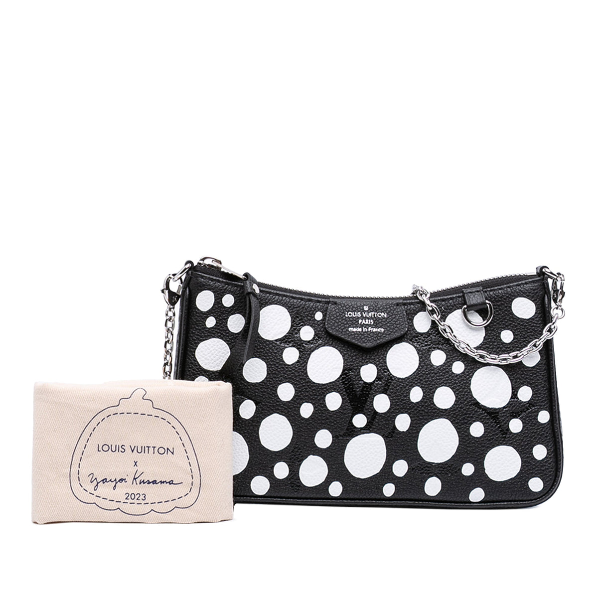 Louis Vuitton Yayoi Kusama Monogram Giant Empreinte Infinity Dots Easy Pouch On Strap