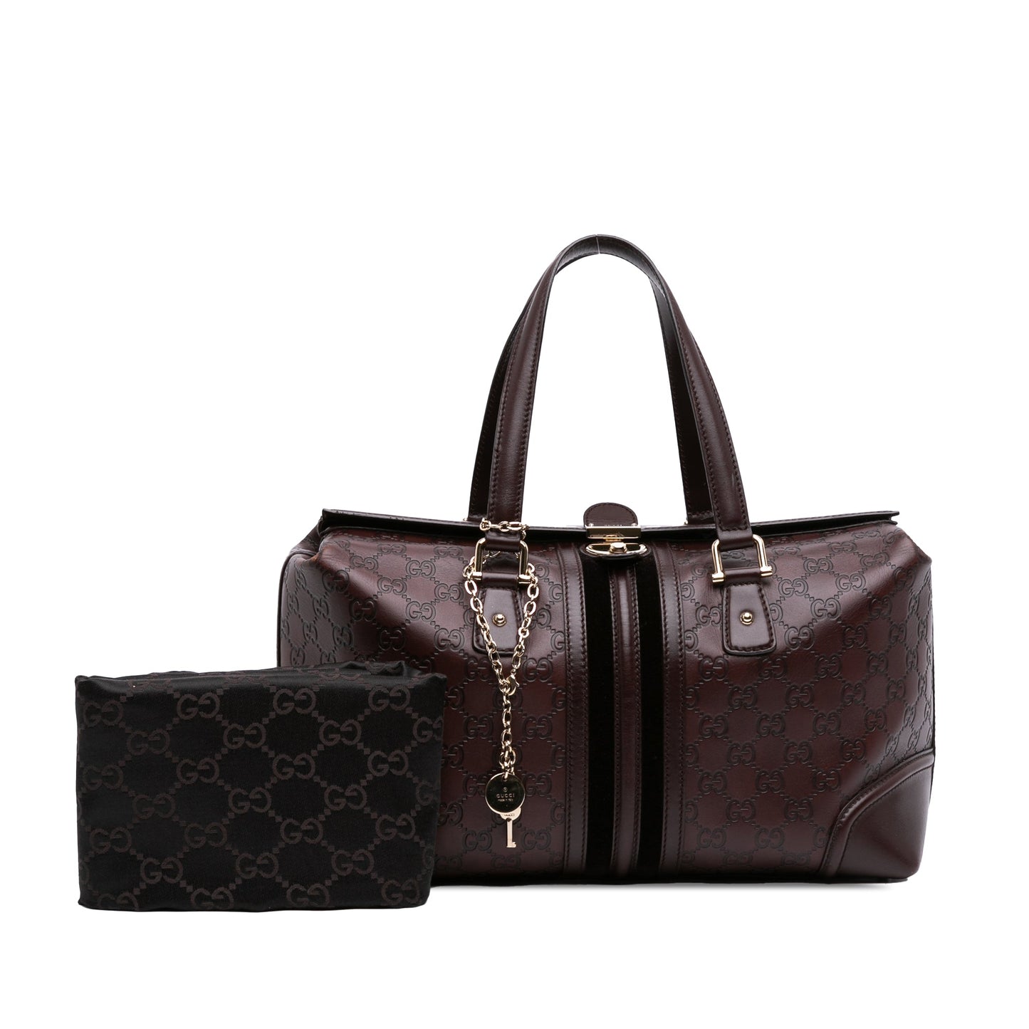 Gucci Guccissima Treasure Boston Bag