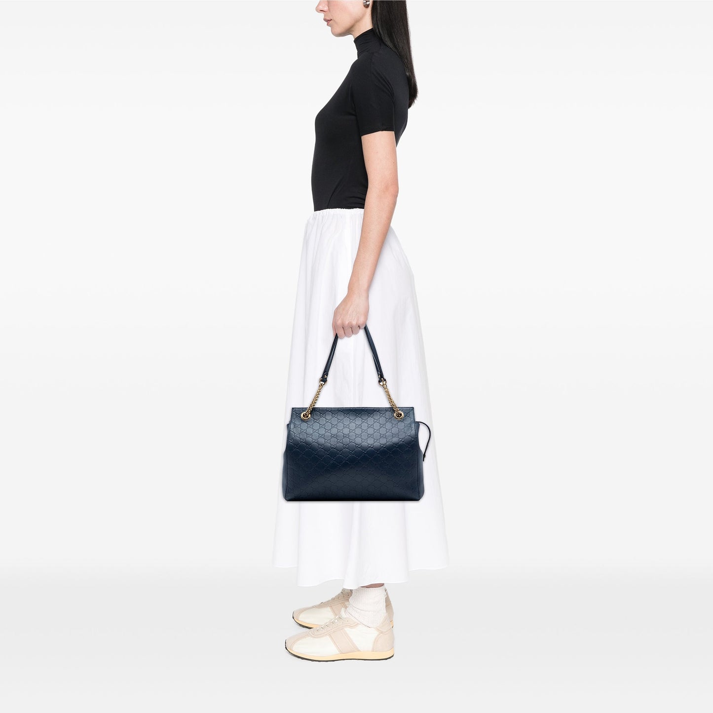 Gucci Medium Guccissima Soft Signature Tote