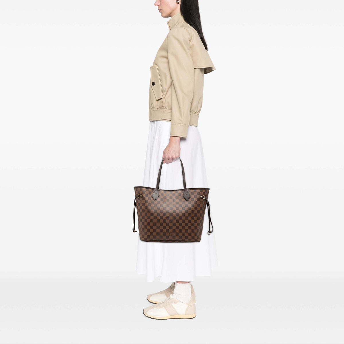 Louis Vuitton Damier Ebene Neverfull MM