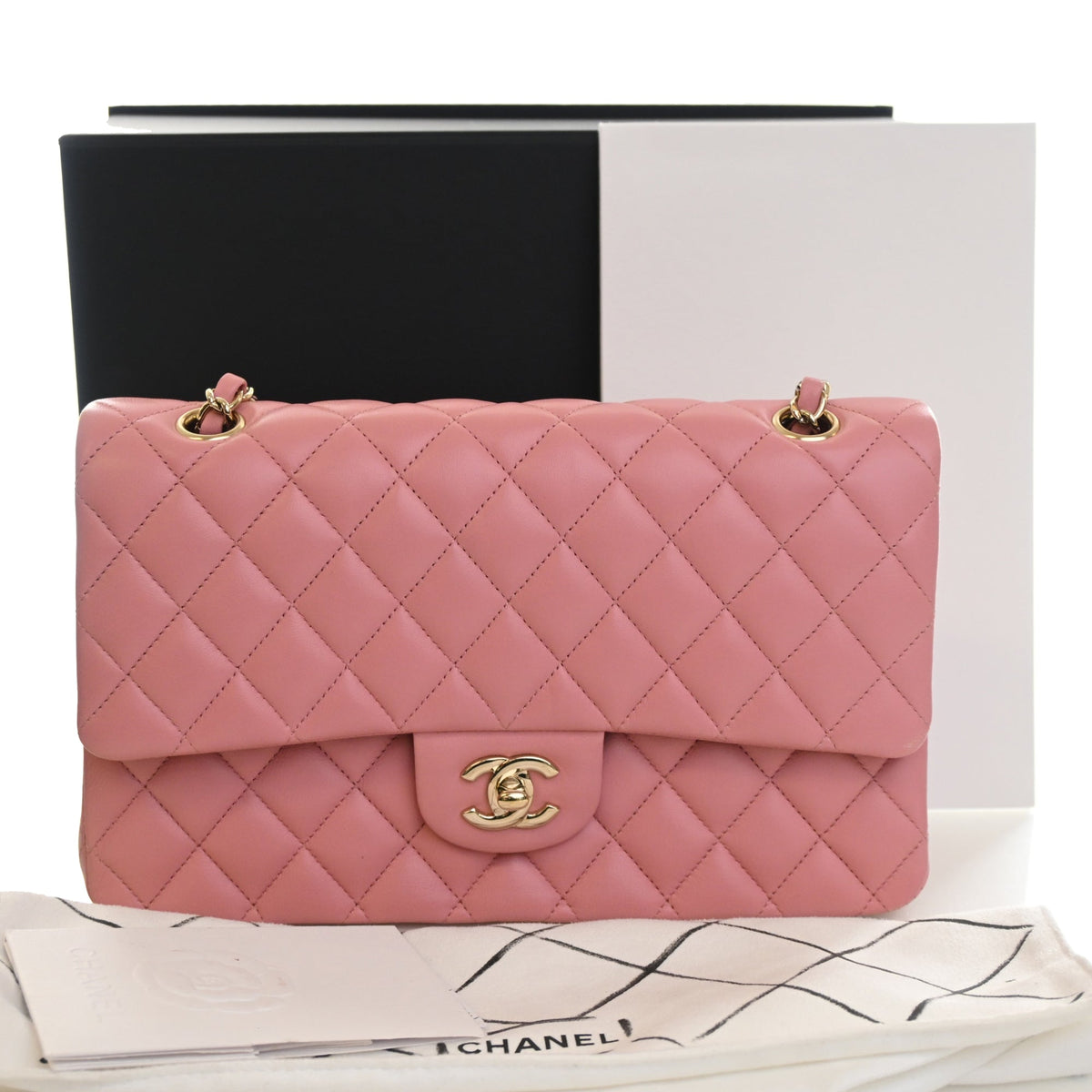Chanel Medium Classic Lambskin Double Flap