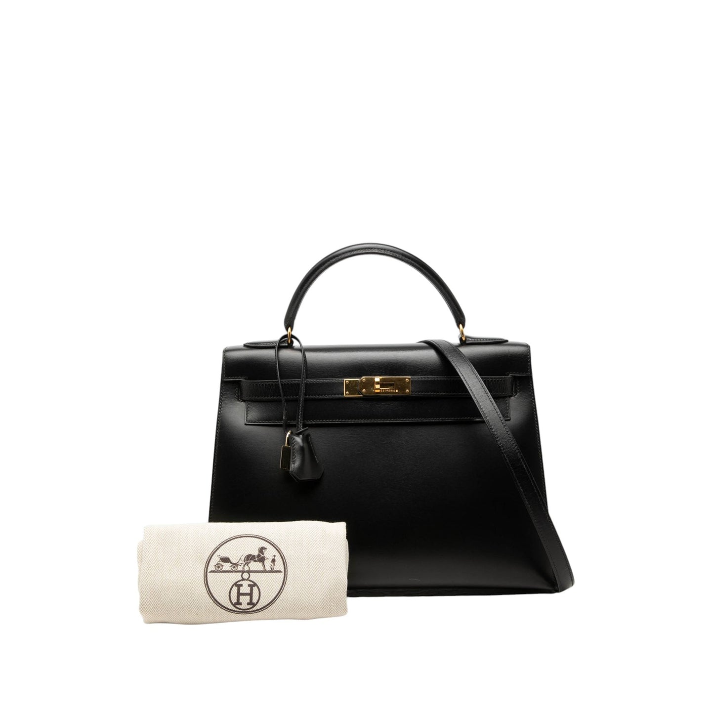 Hermès Box Calf Kelly Sellier 32