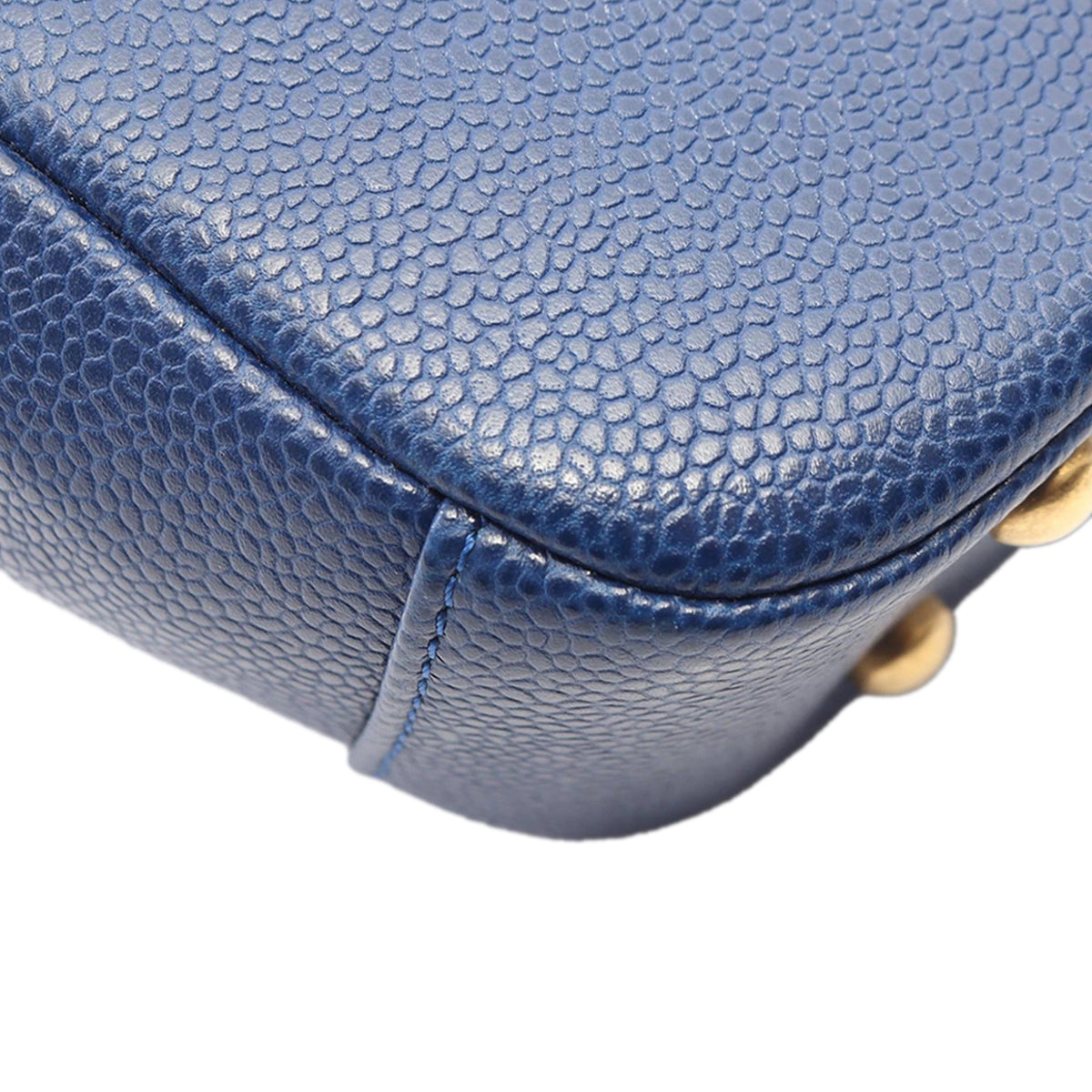 Chanel Small Quilted Caviar Carry Around Flap