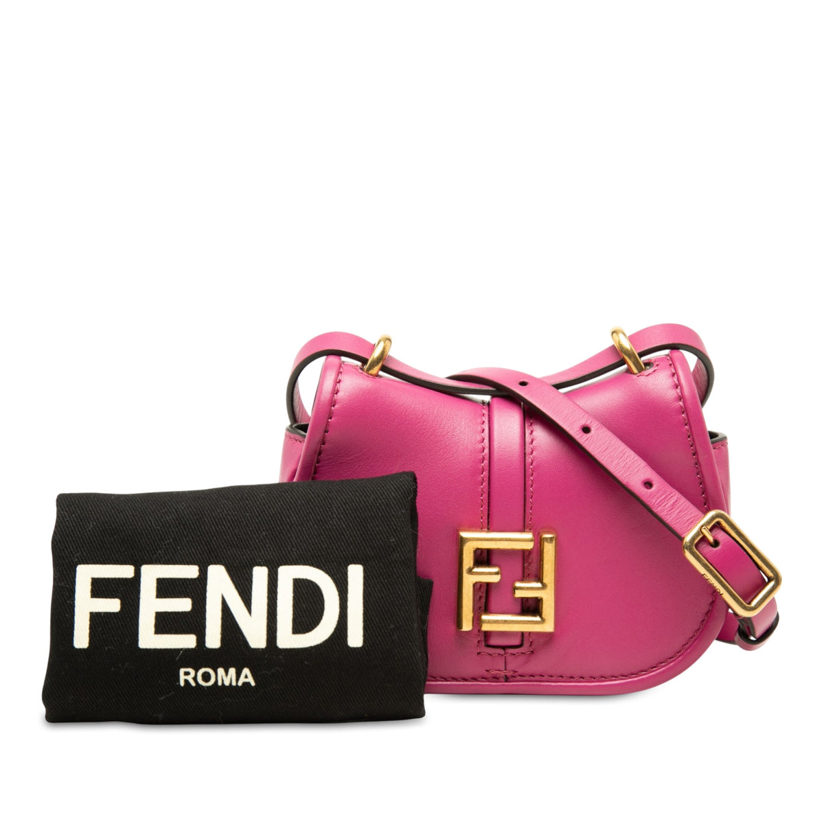Fendi Nano Leather FF C mon Crossbody