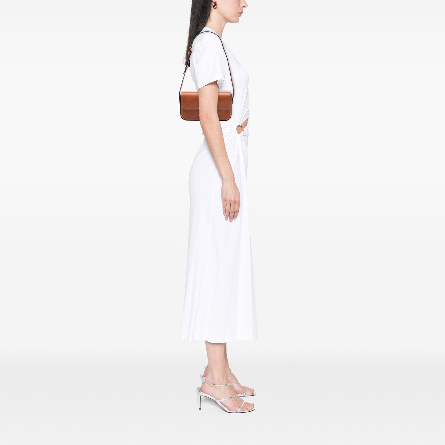 Celine Shiny Calfskin Claude Shoulder Bag