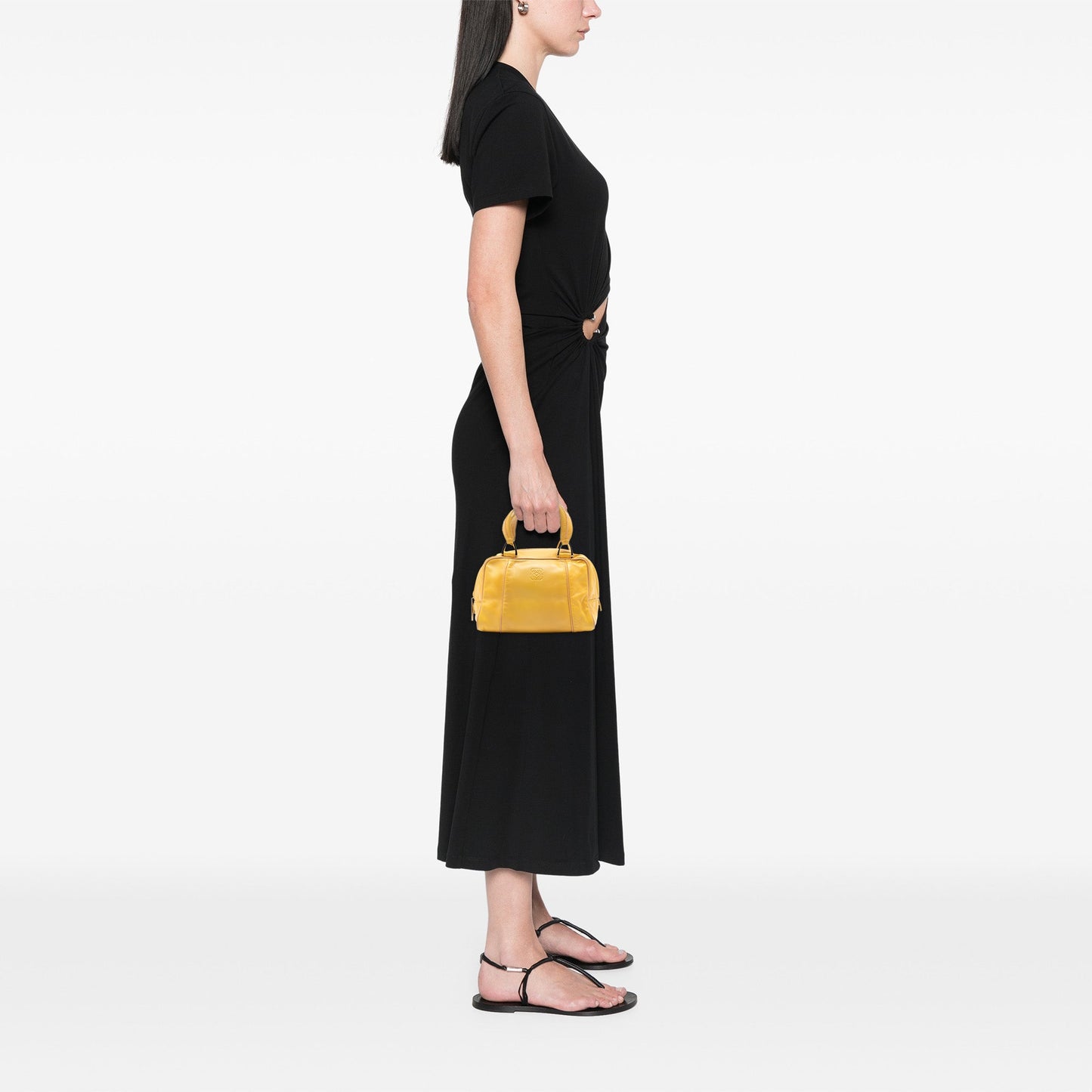 LOEWE Mini Leather Anagram Handbag