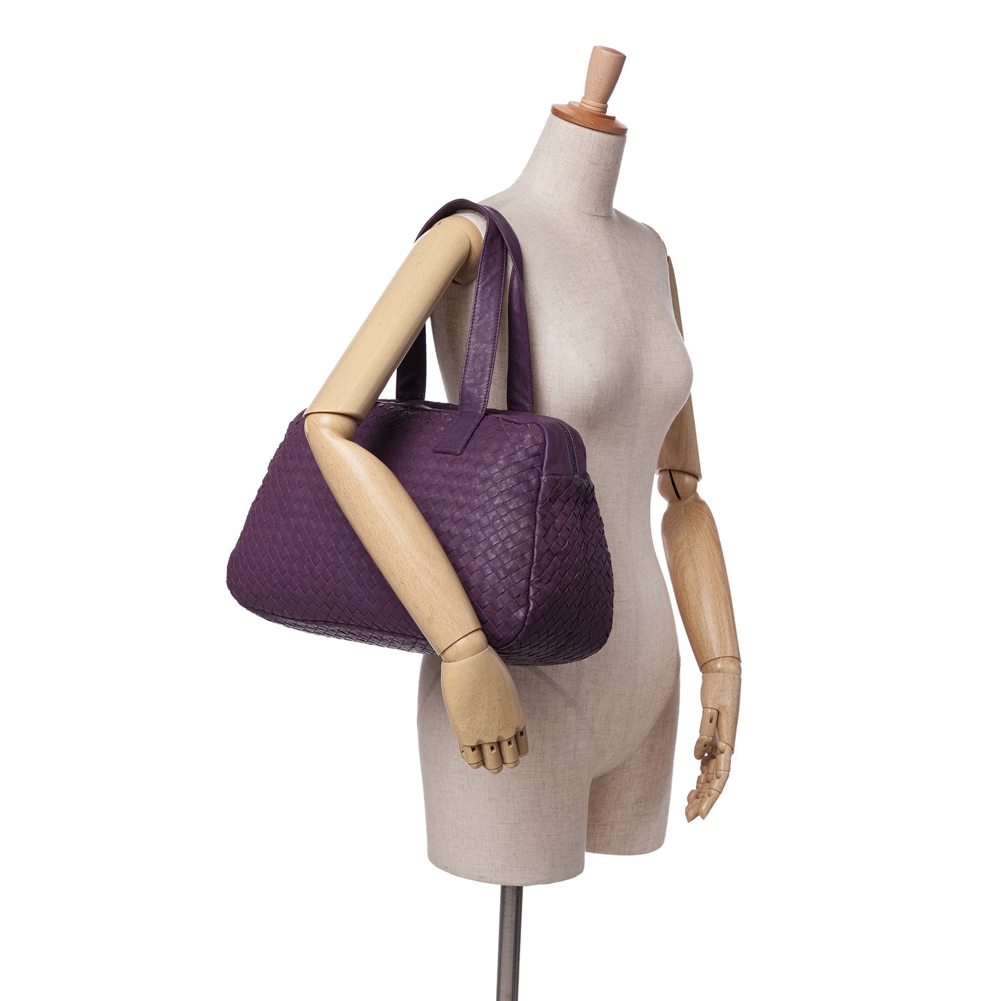 Bottega Veneta Nappa Intrecciato Shoulder Bag