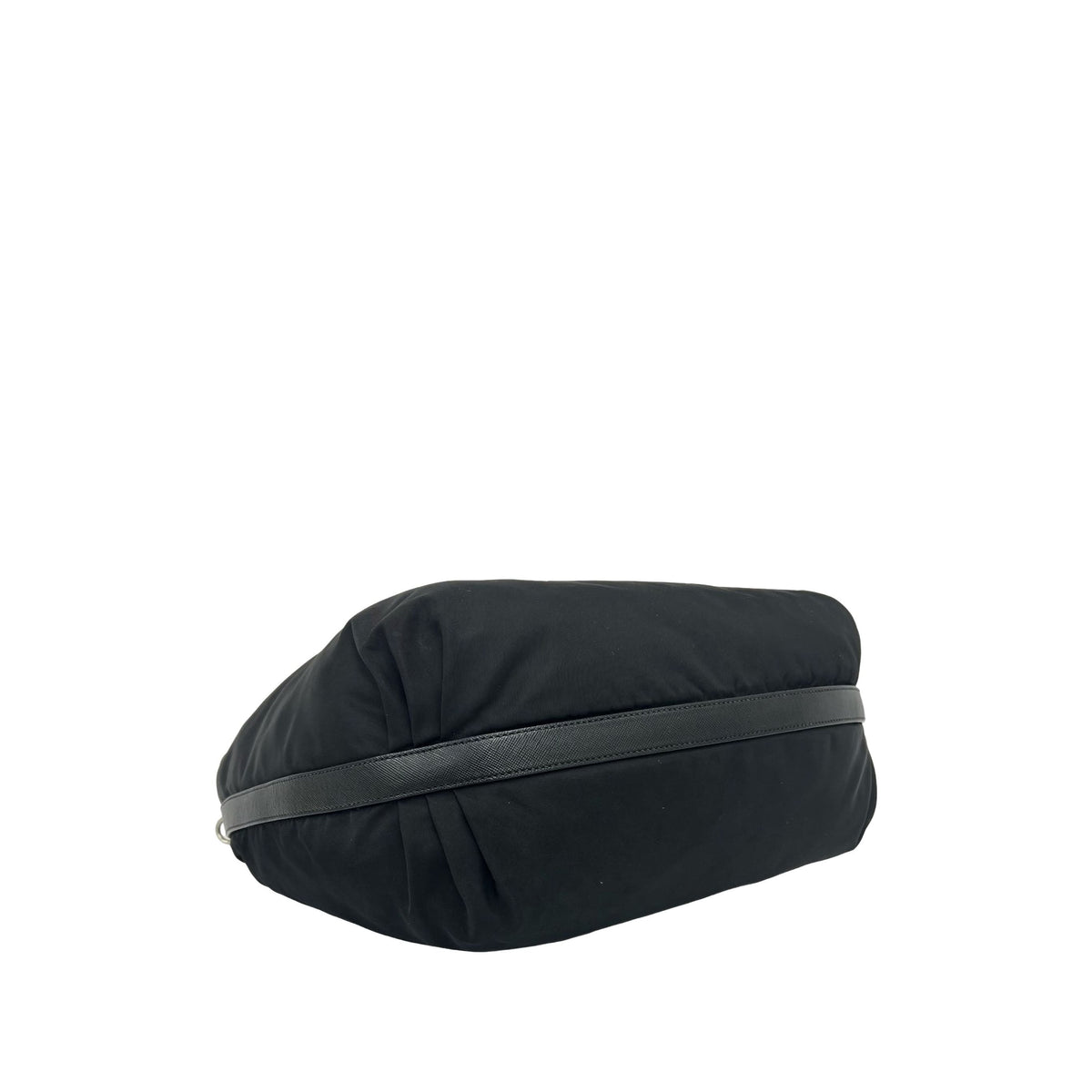 Prada Tessuto Hobo Bag — Black