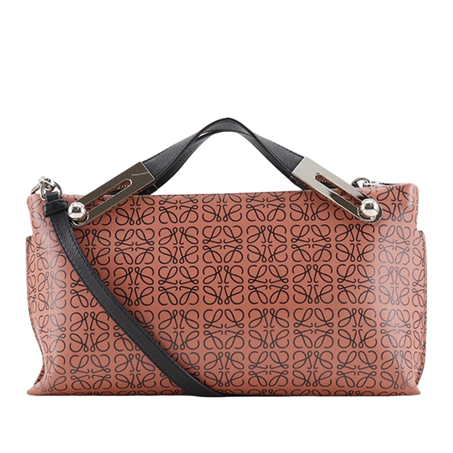 LOEWE Small Repeat Anagram Leather Missy Satchel