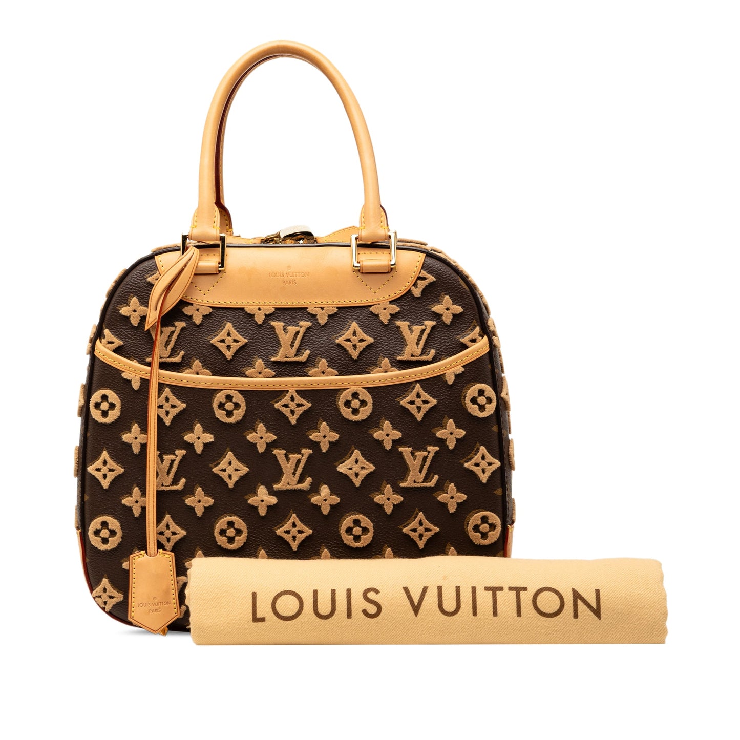 Louis Vuitton Monogram Tuffetage Deauville Cube