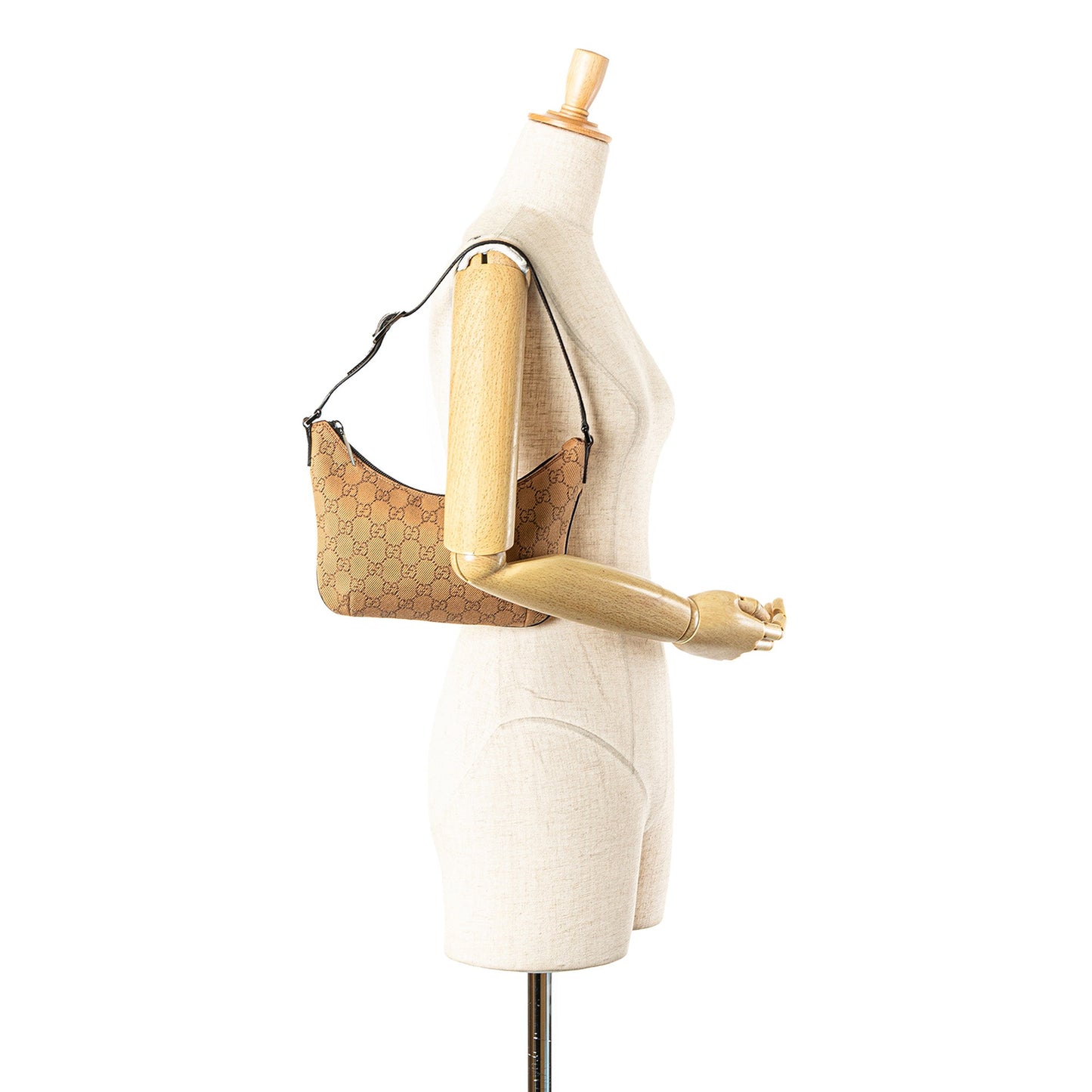 Gucci GG Denim Shoulder Bag