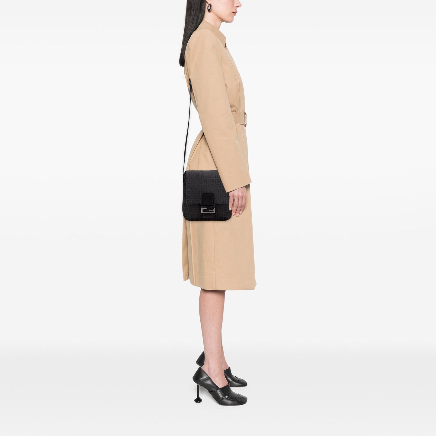 Fendi Zucchino Canvas Crossbody