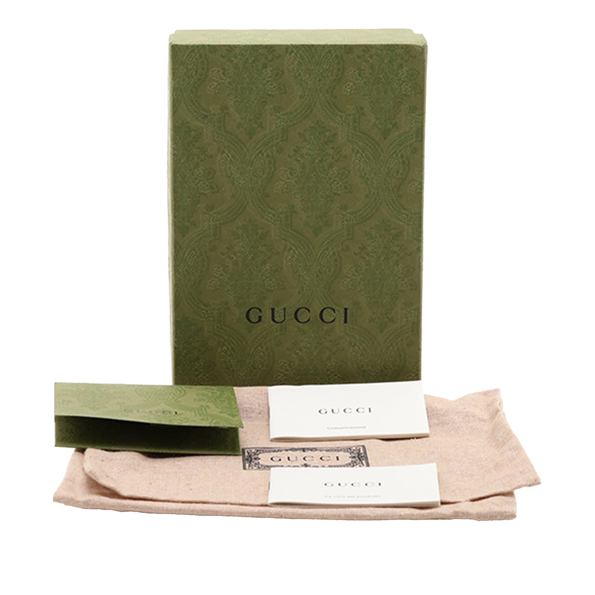 Gucci Mini GG Marmont Matelasse Calfskin Flap Crossbody