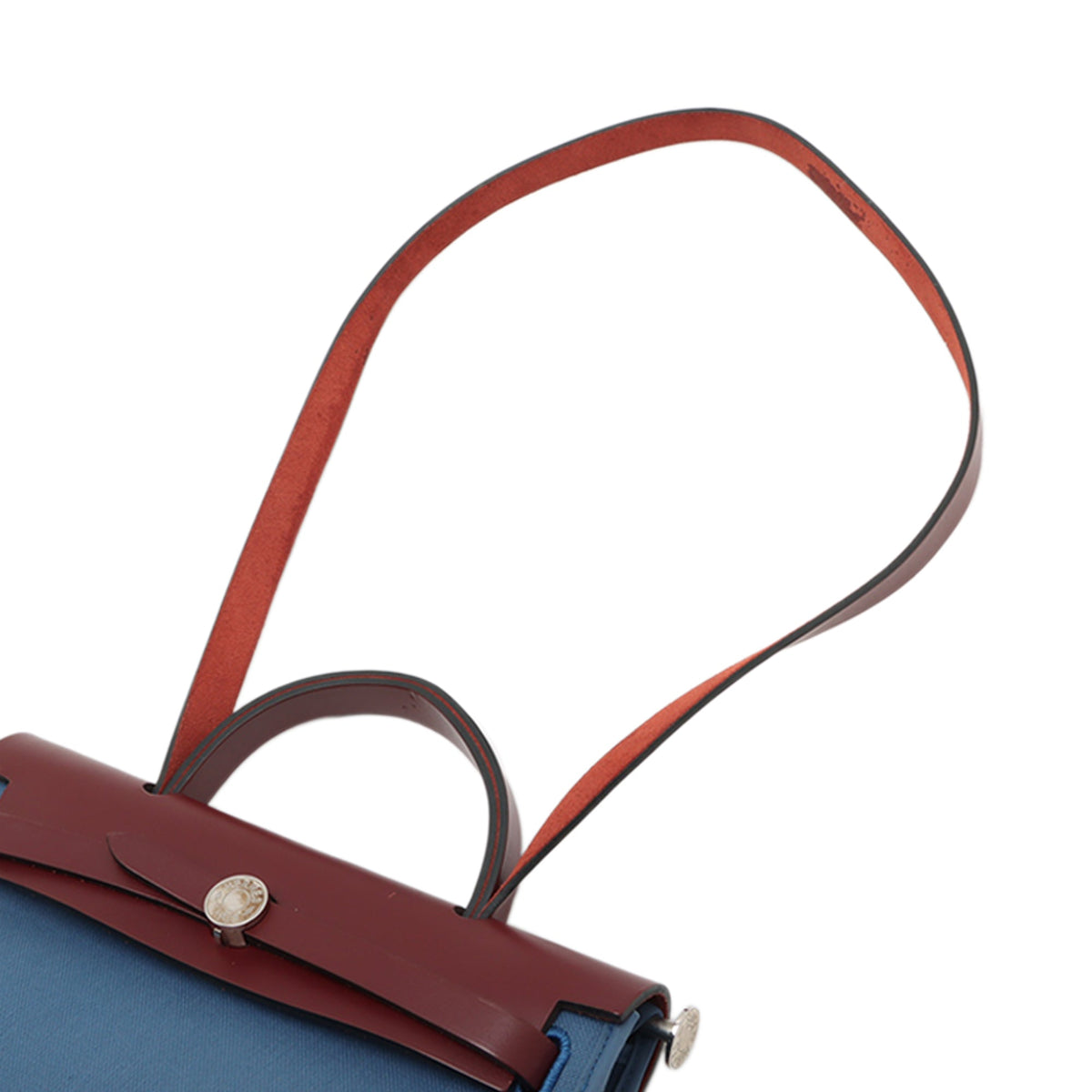 Hermès Toile Herbag Zip 31 — Blue