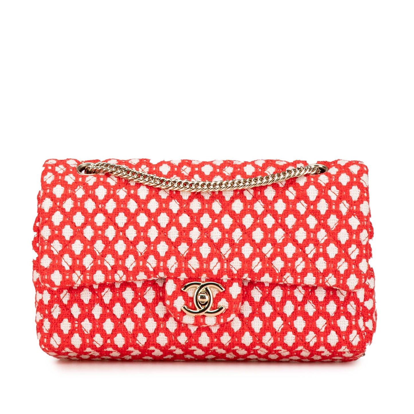 Chanel Jumbo Tweed Double Flap