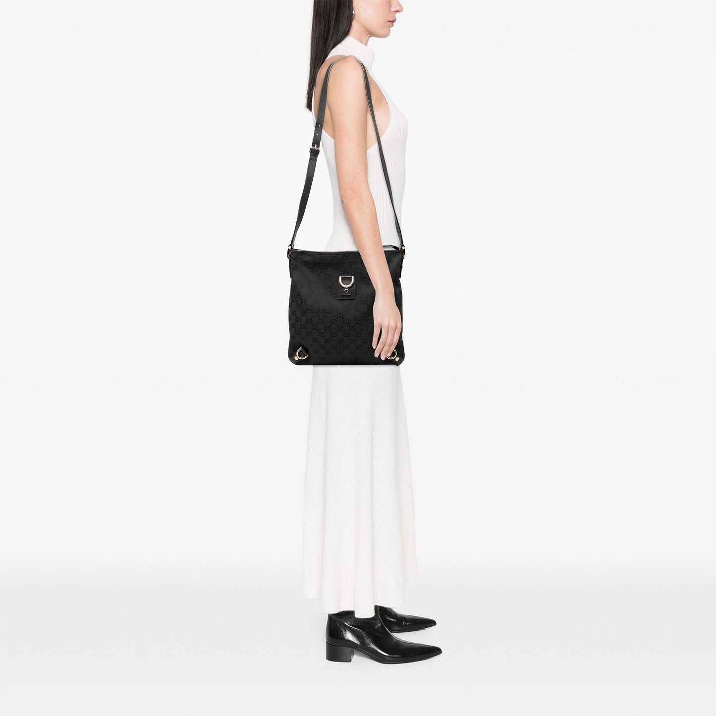 Gucci GG Canvas Abbey D Ring Crossbody