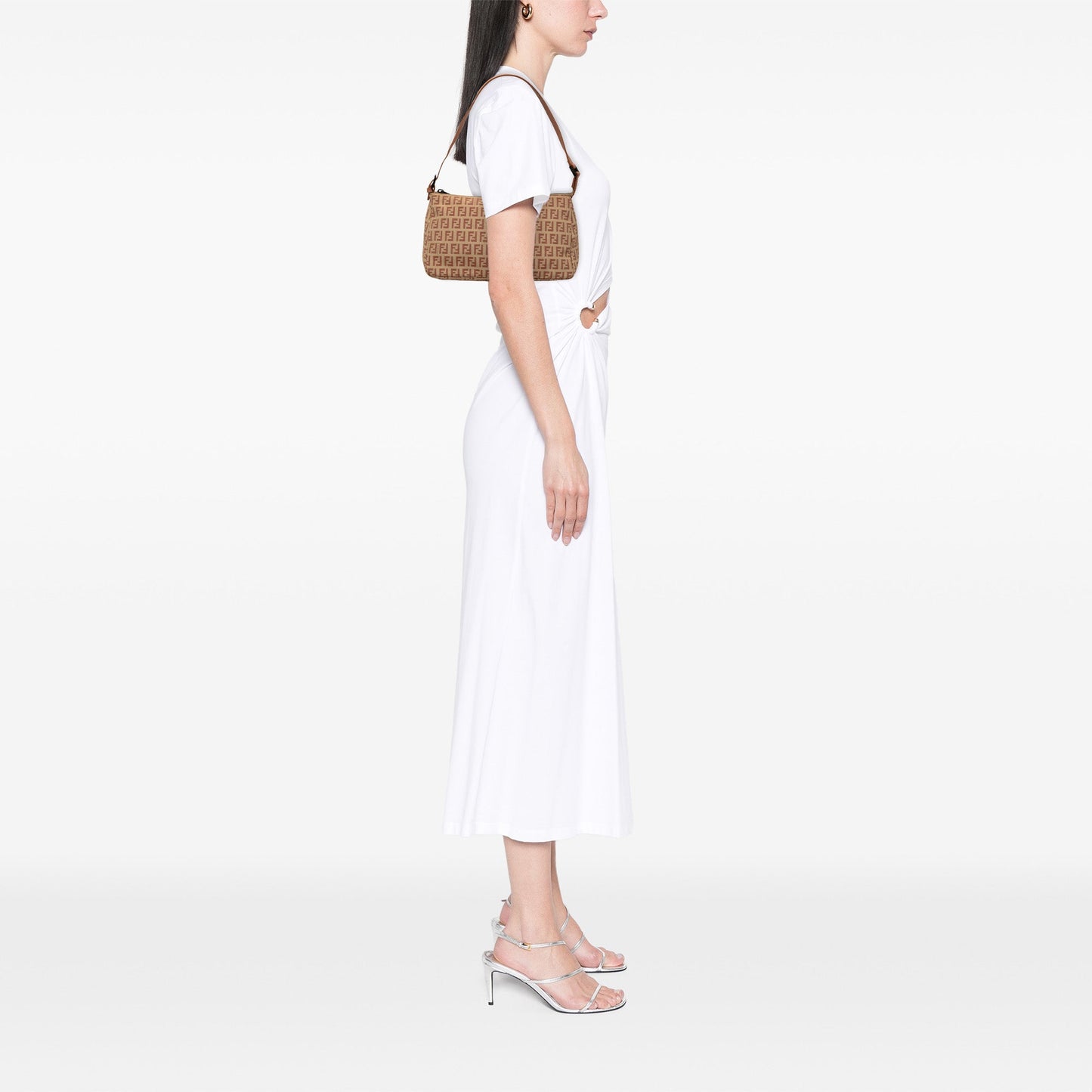 Fendi Zucchino Canvas Pochette