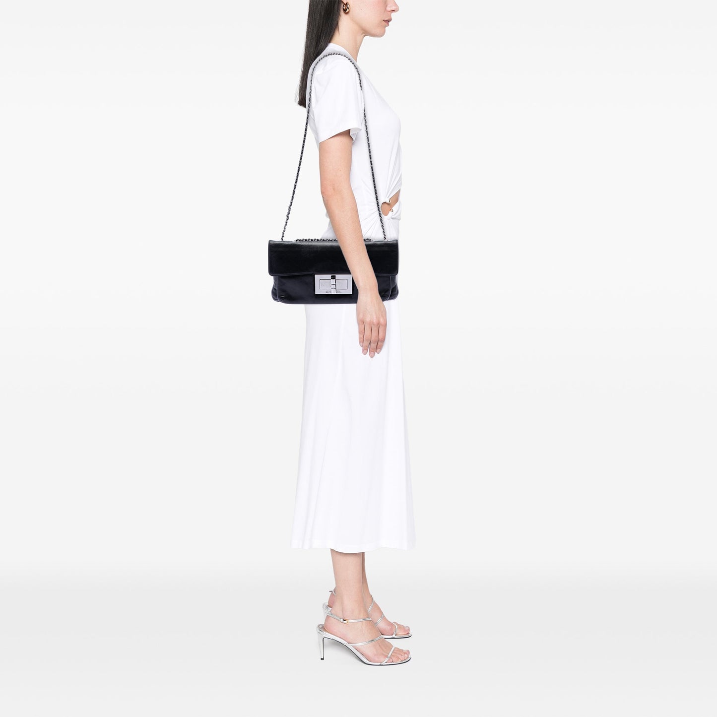 Chanel Lambskin Giant Mademoiselle Turnlock Flap