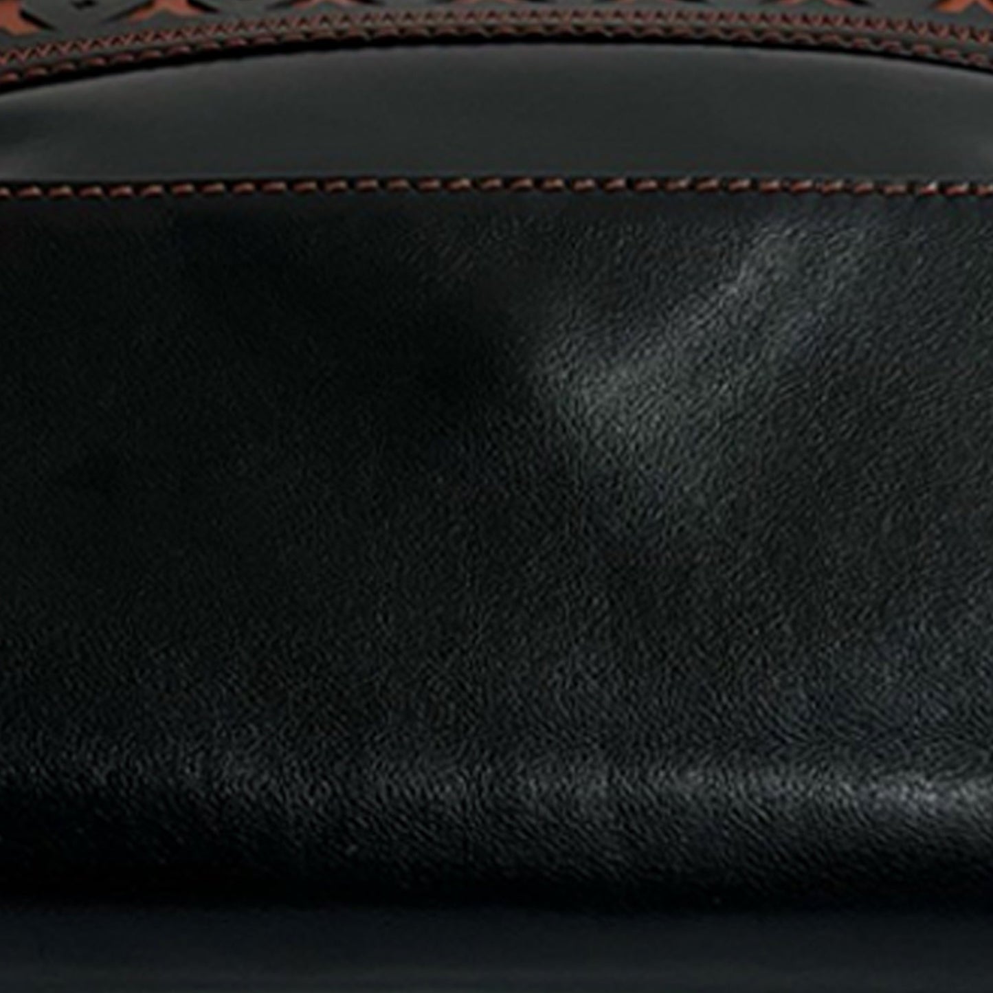 Saint Laurent Leather Cutout Crossbody
