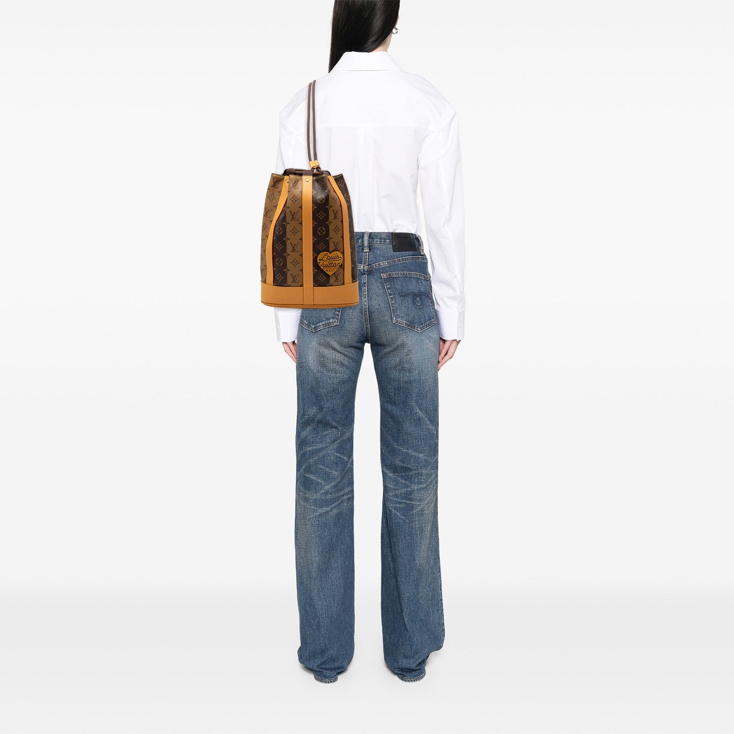 Louis Vuitton Nigo Monogram Reverse Randonnee Backpack