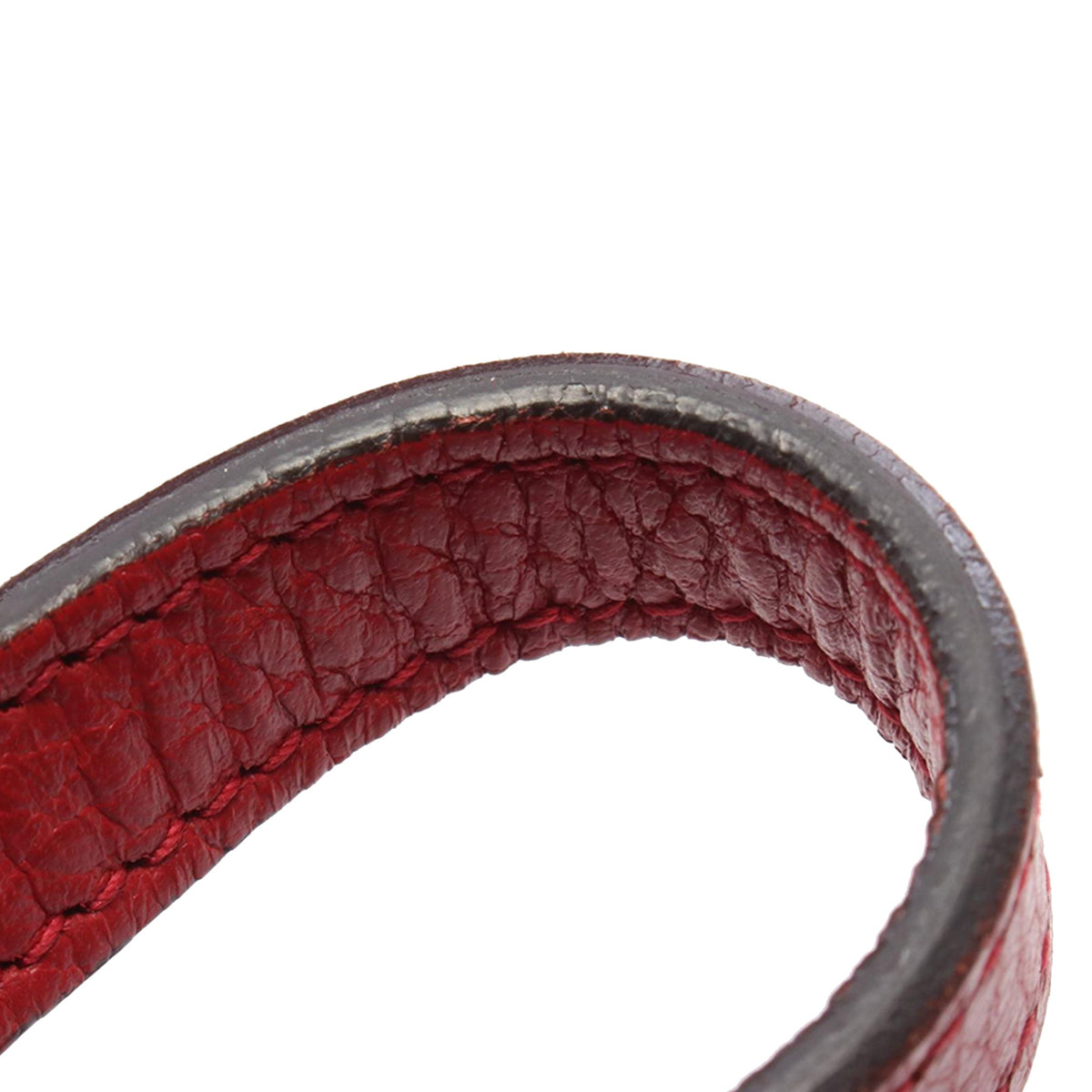 Gucci Small Dollar Calfskin Interlocking G Crossbody — Red
