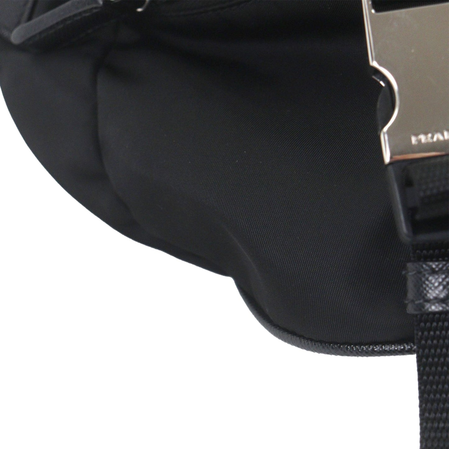Prada Saffiano Trimmed Re Nylon Belt Bag