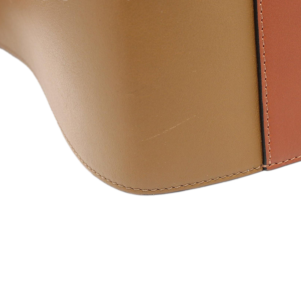 LOEWE Small Tricolor Leather Hammock Satchel